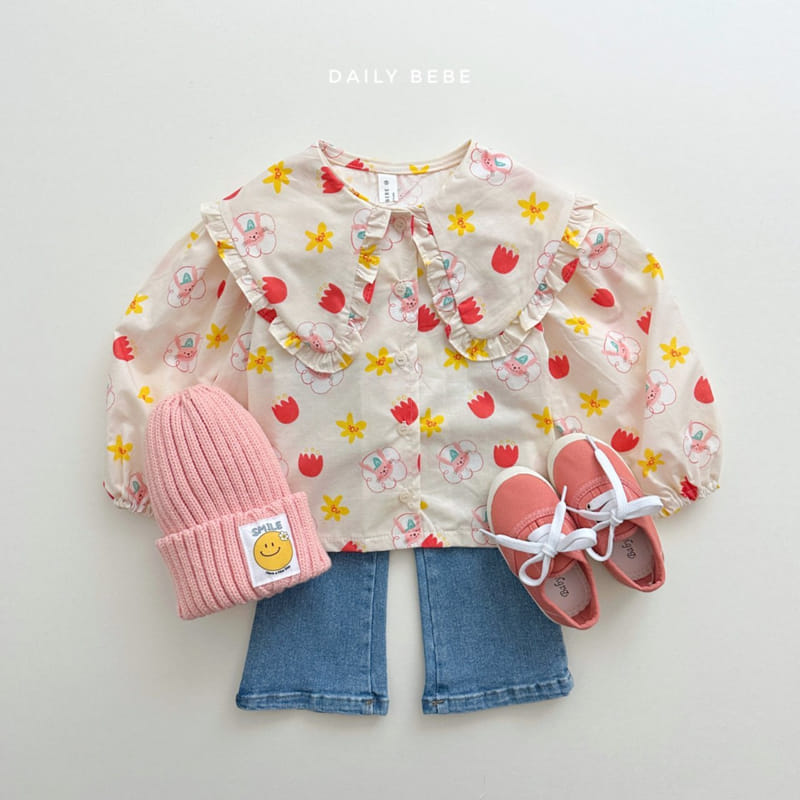 Daily Bebe - Korean Children Fashion - #childofig - New Collar Blouse Pattern - 3