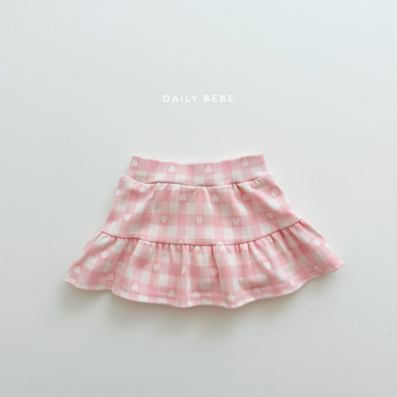 Daily Bebe - Korean Children Fashion - #childrensboutique - Heart Skirt