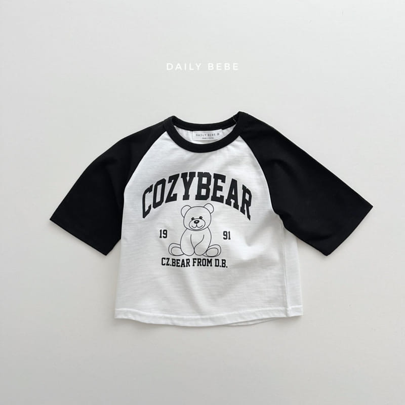 Daily Bebe - Korean Children Fashion - #discoveringself - Raglan Tee - 10