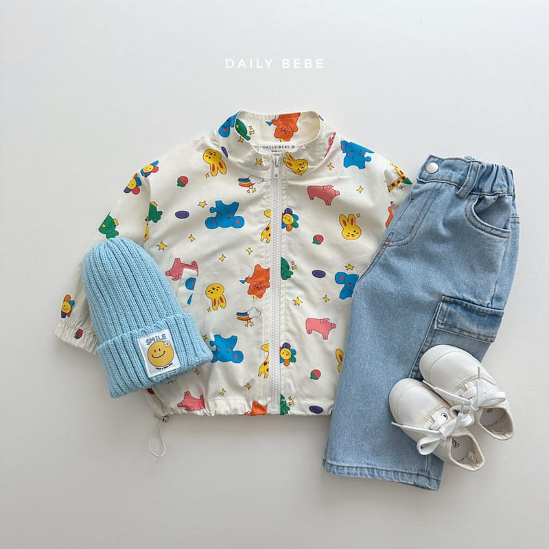 Daily Bebe - Korean Children Fashion - #fashionkids - Cargo Jeans - 10