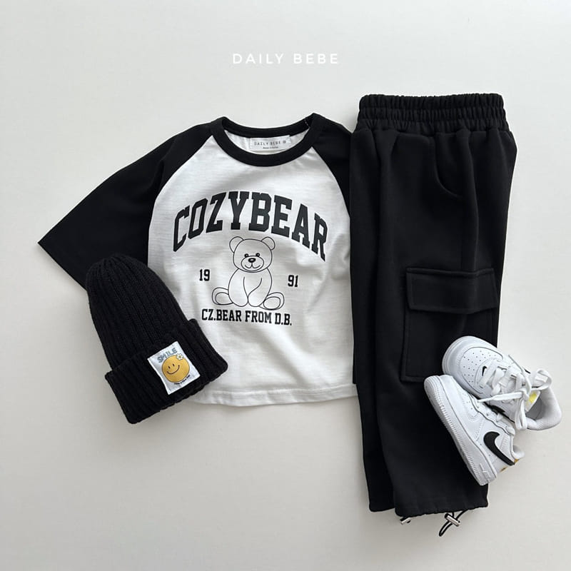 Daily Bebe - Korean Children Fashion - #fashionkids - Raglan Tee - 11