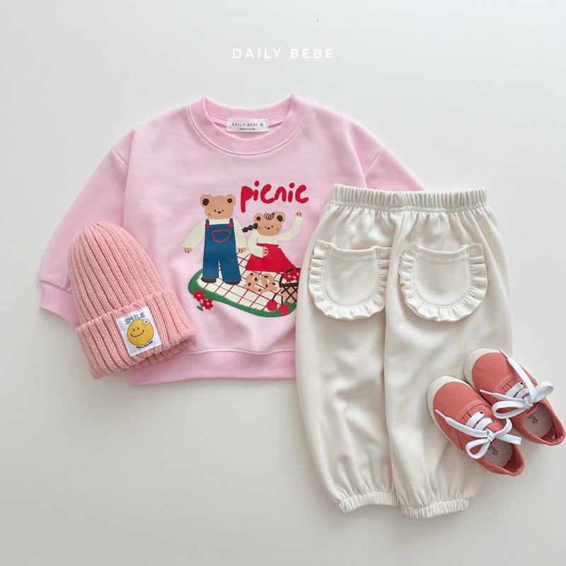 Daily Bebe - Korean Children Fashion - #kidzfashiontrend - Frill Pants - 9