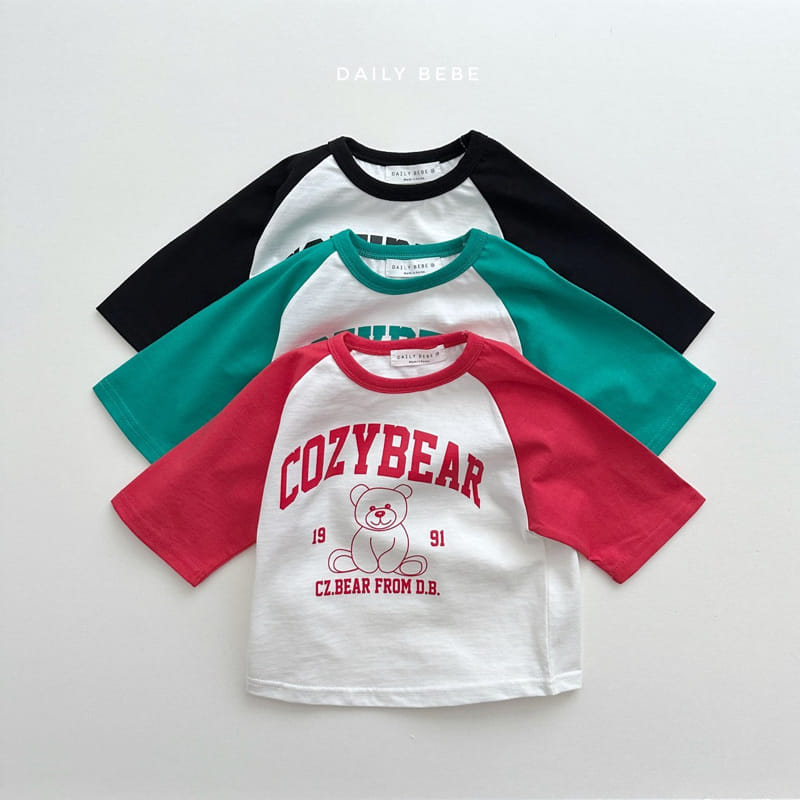 Daily Bebe - Korean Children Fashion - #magicofchildhood - Raglan Tee