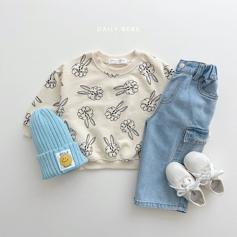 Daily Bebe - Korean Children Fashion - #minifashionista - Cargo Jeans - 3