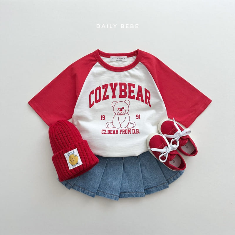 Daily Bebe - Korean Children Fashion - #prettylittlegirls - Raglan Tee - 3