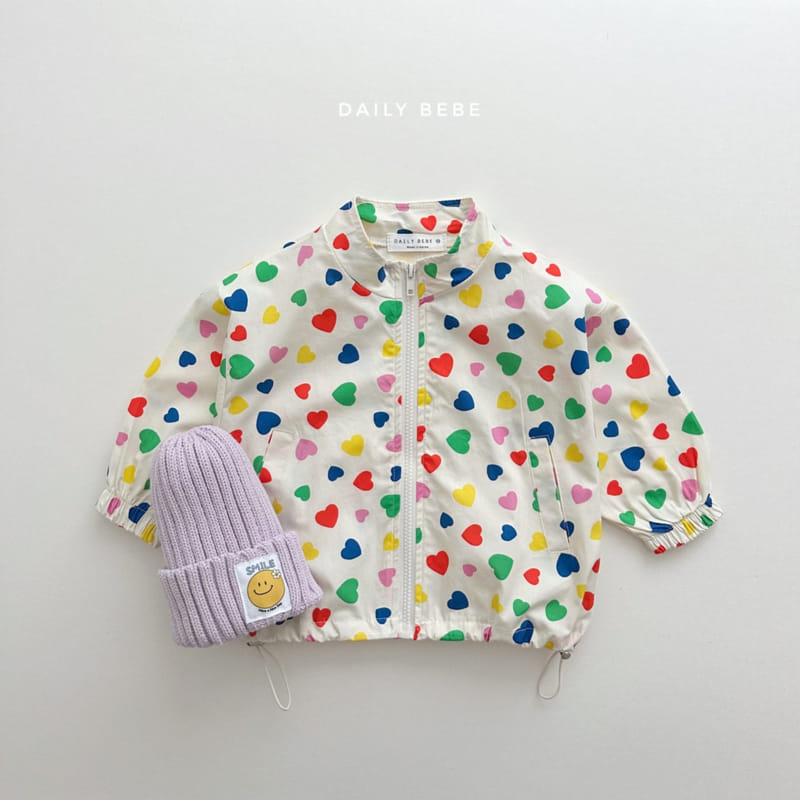 Daily Bebe - Korean Children Fashion - #stylishchildhood - Pattern Windbreaker - 11