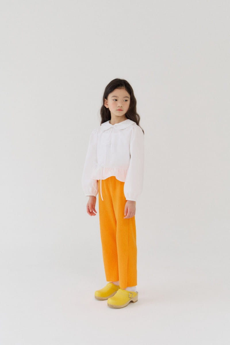 Dalkomhai - Korean Children Fashion - #fashionkids - Ribbon Blouse - 12