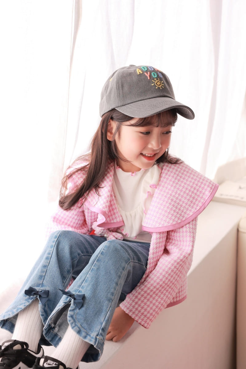 Dalla - Korean Children Fashion - #childrensboutique - Ribbon Jeans - 3