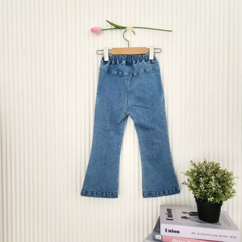 Dalla - Korean Children Fashion - #littlefashionista - Ribbon Jeans - 11