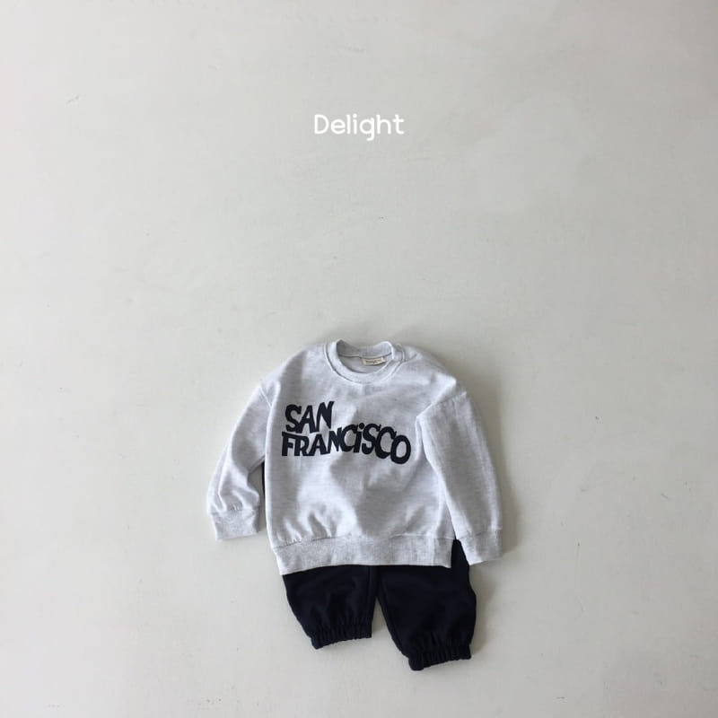 Delight - Korean Children Fashion - #kidzfashiontrend - Sanfrancisco Top Bottom Set - 4