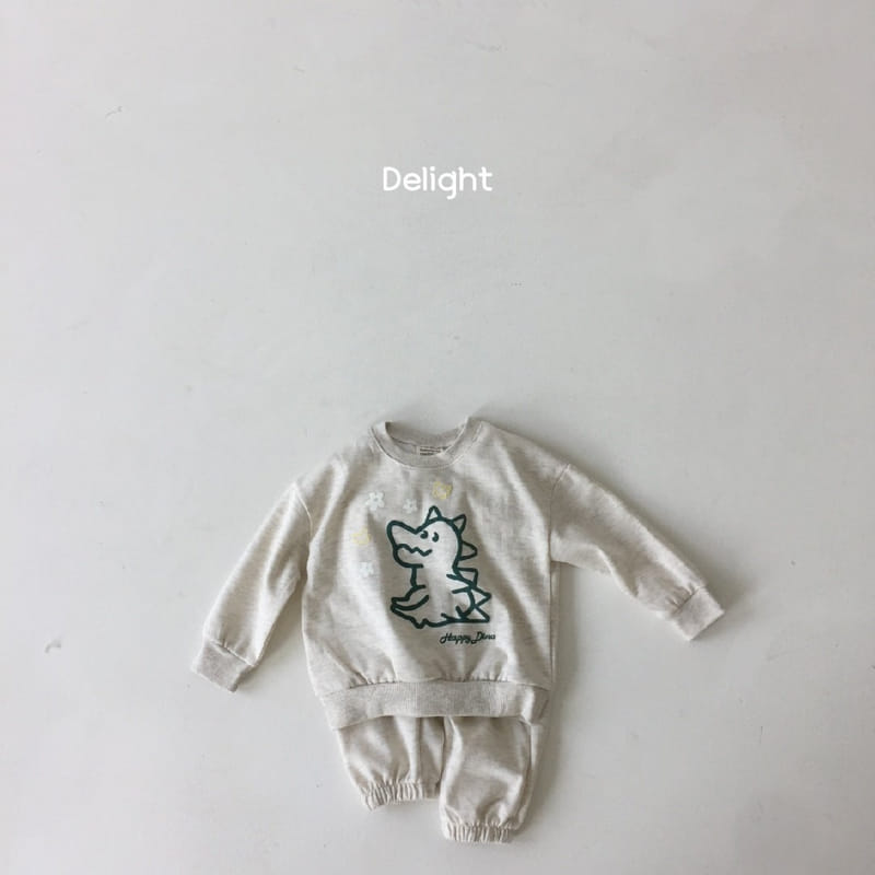 Delight - Korean Children Fashion - #stylishchildhood - Embo Danio Top Bottom Set - 4