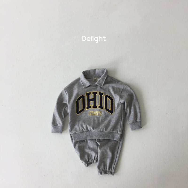 Delight - Korean Children Fashion - #designkidswear - Ohaio Top Bottom Set - 8