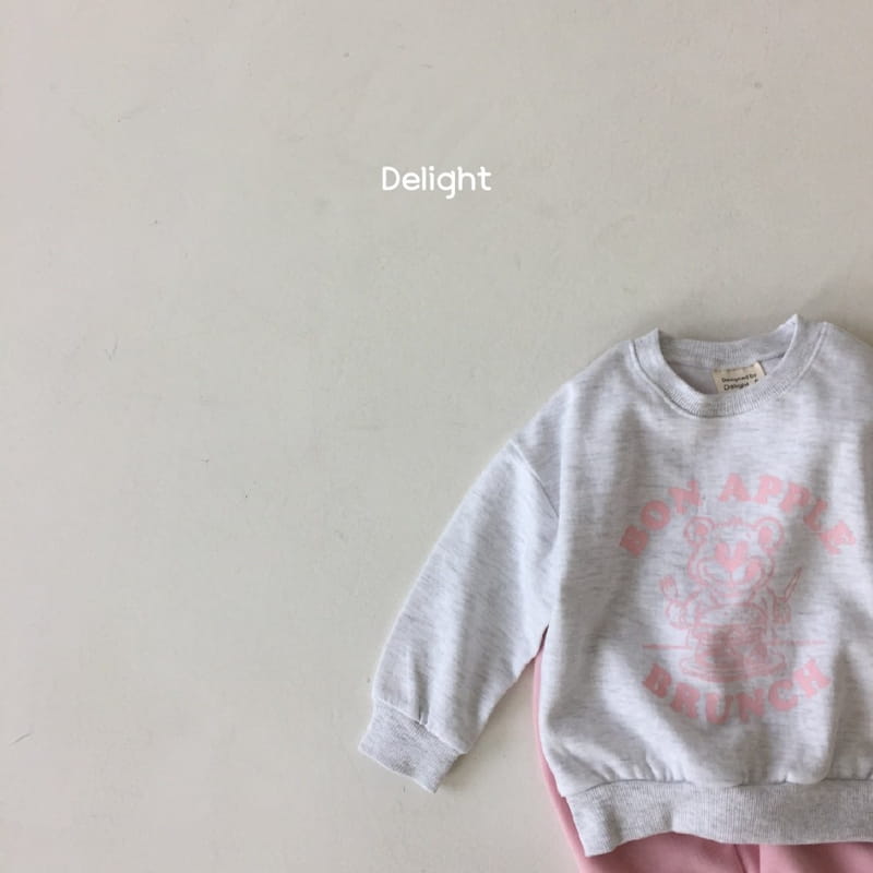 Delight - Korean Children Fashion - #designkidswear - Brunch Bear Top Bottom SET - 7