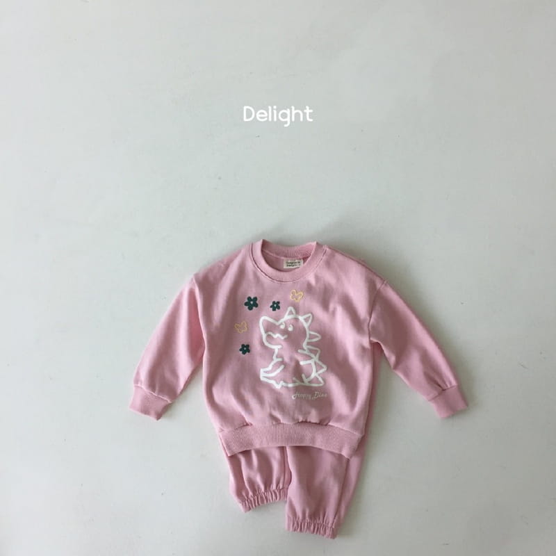 Delight - Korean Children Fashion - #fashionkids - Embo Danio Top Bottom Set - 8