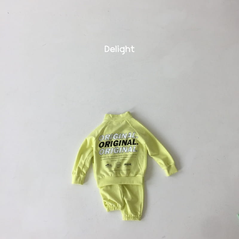 Delight - Korean Children Fashion - #kidsshorts - Original Half Top Bottom Set - 7