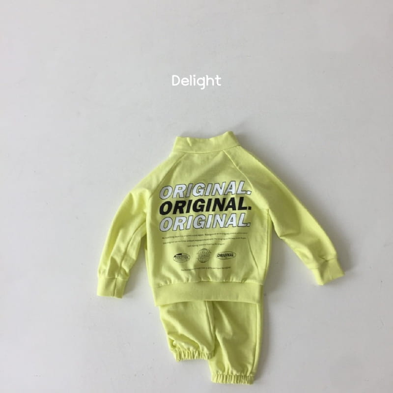 Delight - Korean Children Fashion - #kidsstore - Original Half Top Bottom Set - 8