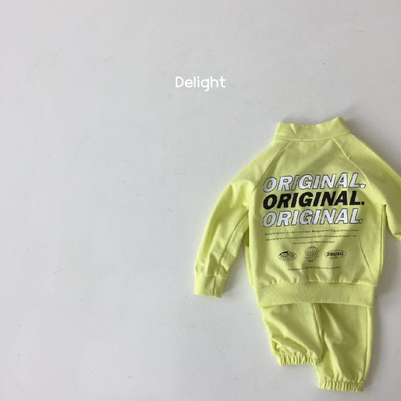 Delight - Korean Children Fashion - #kidzfashiontrend - Original Half Top Bottom Set - 9