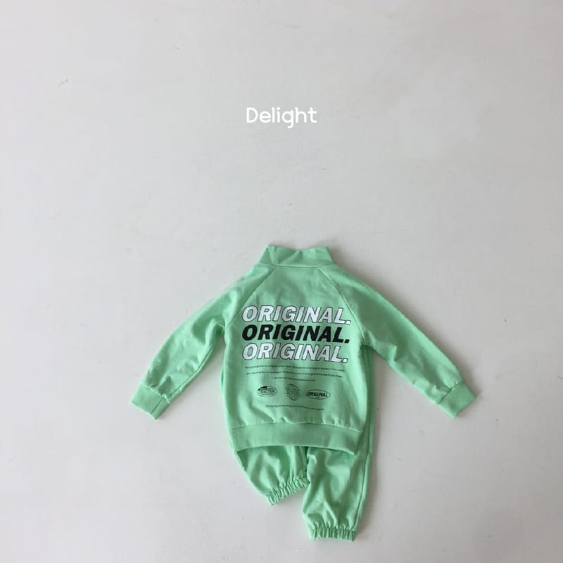 Delight - Korean Children Fashion - #littlefashionista - Original Half Top Bottom Set - 11