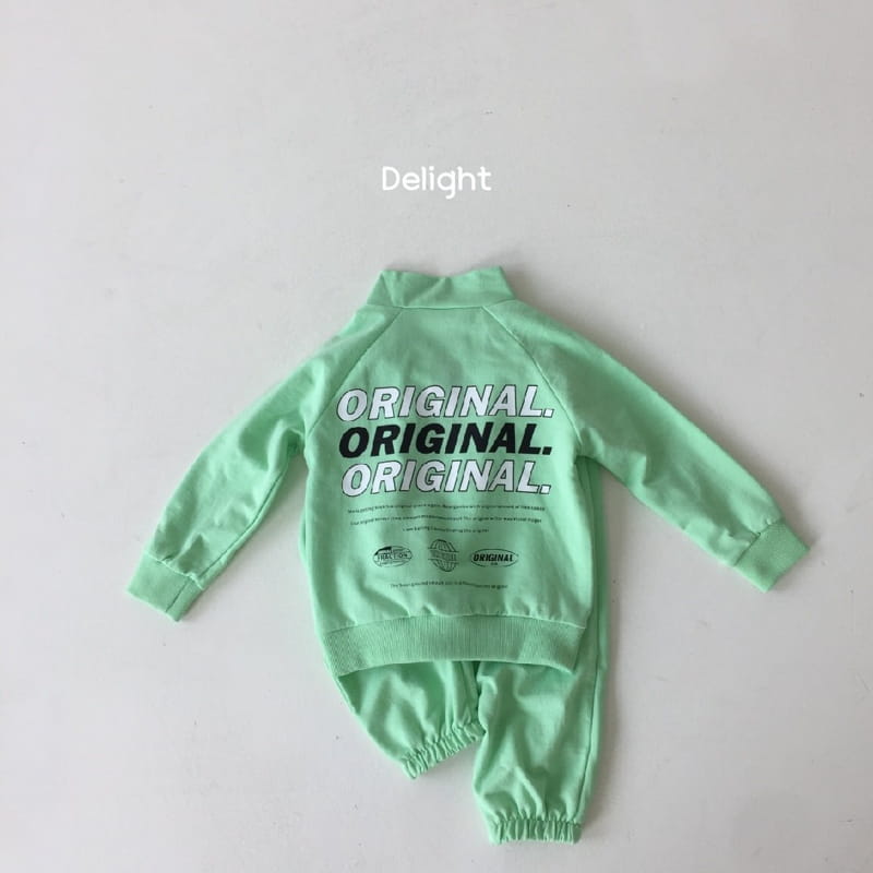 Delight - Korean Children Fashion - #magicofchildhood - Original Half Top Bottom Set - 12