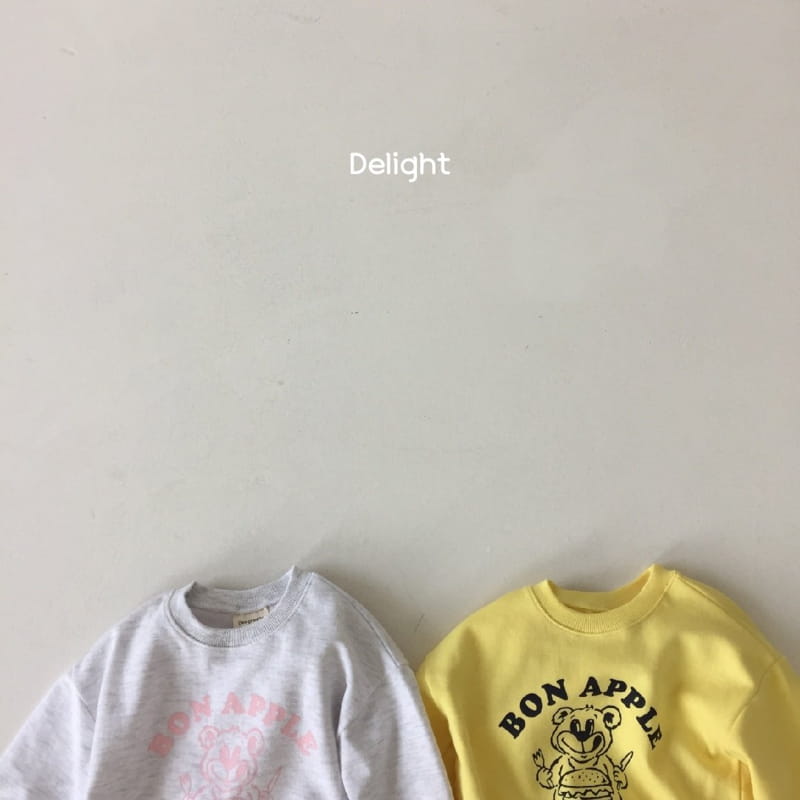 Delight - Korean Children Fashion - #toddlerclothing - Brunch Bear Top Bottom SET - 3