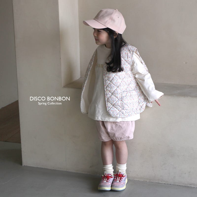 Disco Bonbon - Korean Children Fashion - #childofig - Floral Vest - 10