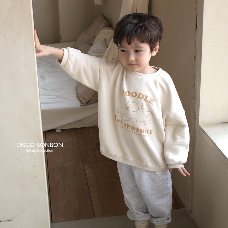 Disco Bonbon - Korean Children Fashion - #childrensboutique - Poodle Sweatshirt - 9