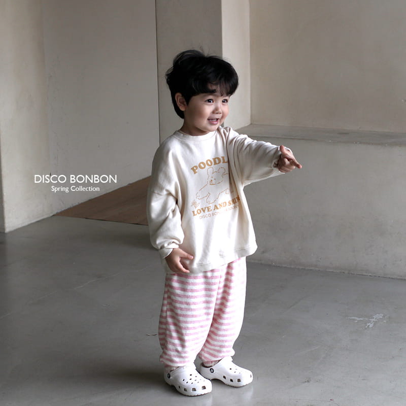 Disco Bonbon - Korean Children Fashion - #designkidswear - Poodle Sweatshirt - 10