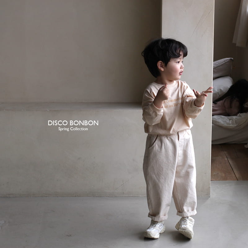 Disco Bonbon - Korean Children Fashion - #designkidswear - Chrlang Silky Tee - 6