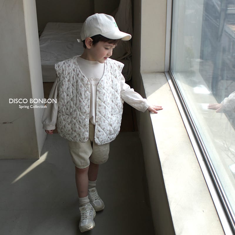 Disco Bonbon - Korean Children Fashion - #magicofchildhood - Floral Vest - 6