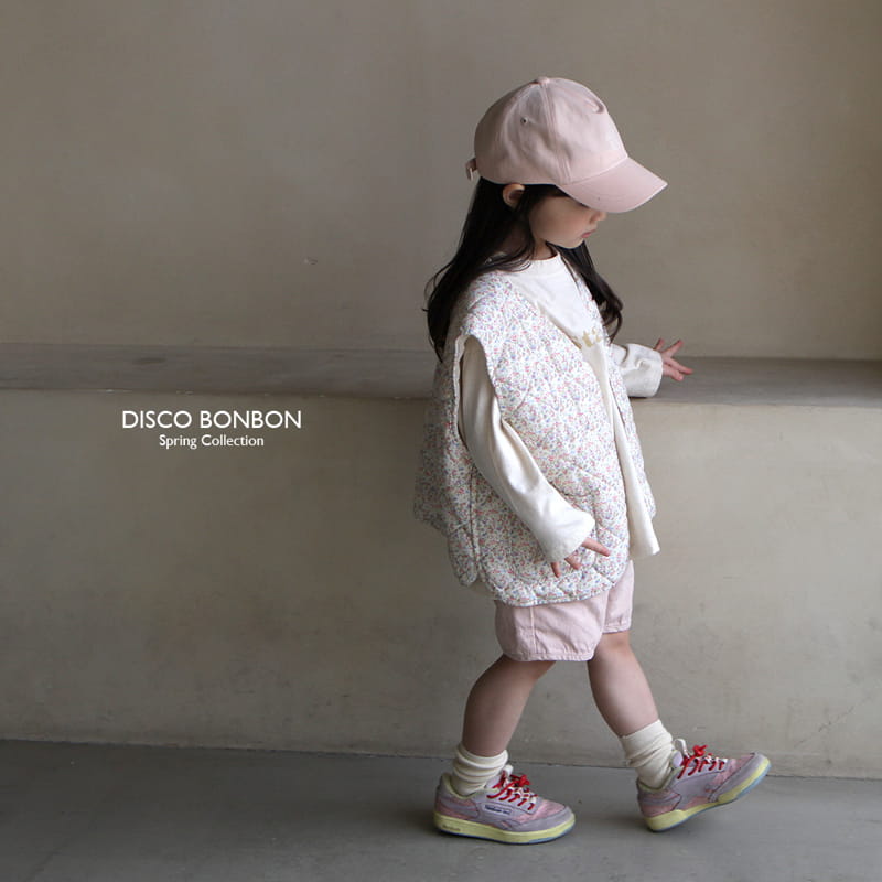 Disco Bonbon - Korean Children Fashion - #prettylittlegirls - Floral Vest - 8