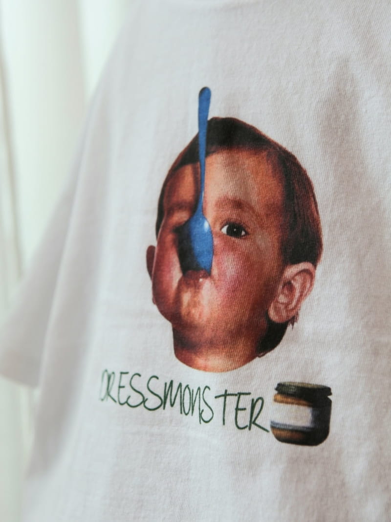 Dress Monster - Korean Junior Fashion - #todddlerfashion - Vintage Over Tee - 7