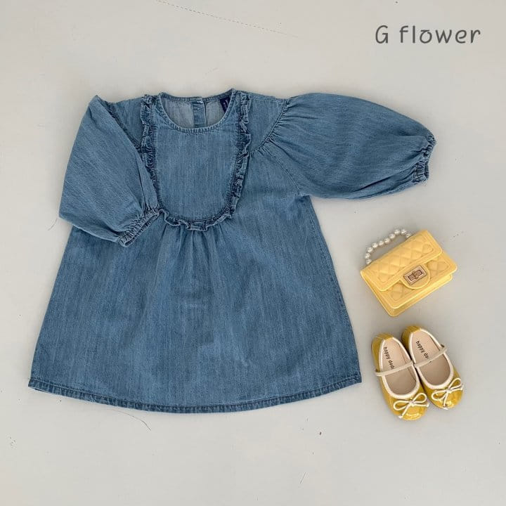 G Flower - Korean Children Fashion - #Kfashion4kids - Denim One-piece - 6