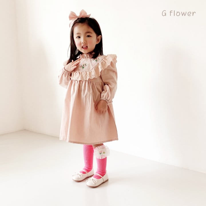 G Flower - Korean Children Fashion - #Kfashion4kids - Flwoer One-piece - 5