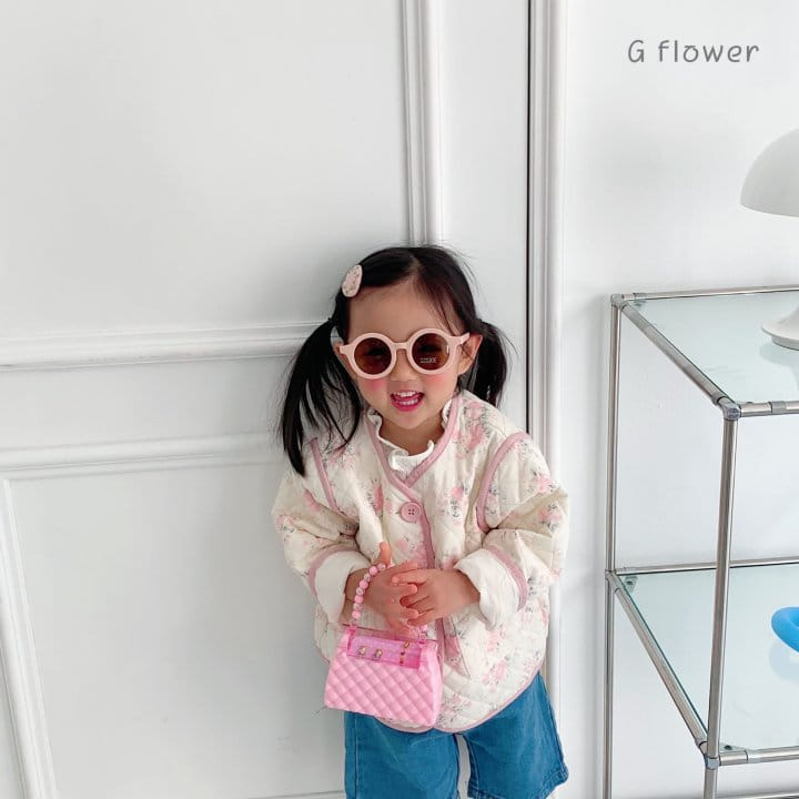 G Flower - Korean Children Fashion - #fashionkids - Flower Quilting Jacket - 3