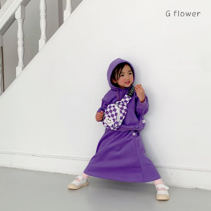 G Flower - Korean Children Fashion - #kidsshorts - Hoody Two Piece Set - 5