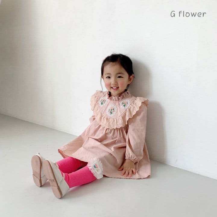 G Flower - Korean Children Fashion - #kidsstore - Flwoer One-piece - 3