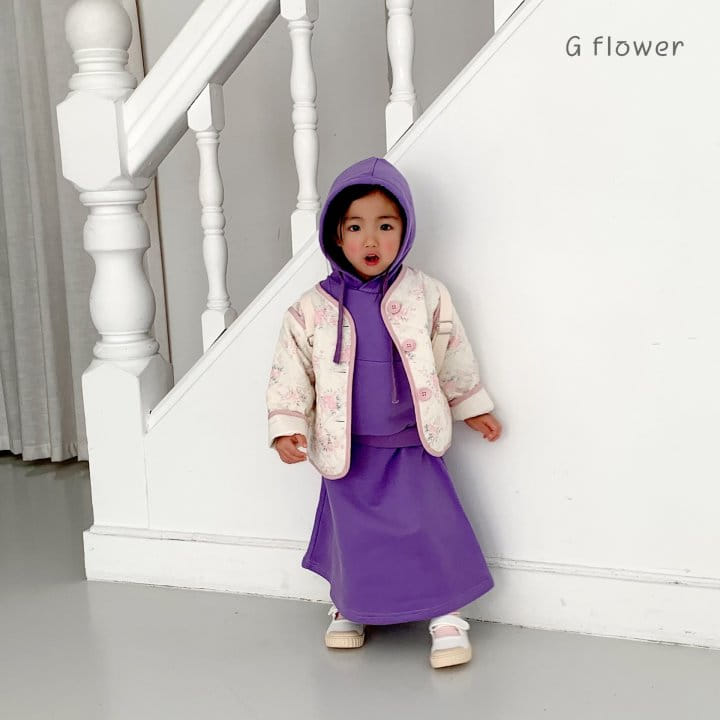 G Flower - Korean Children Fashion - #littlefashionista - Flower Quilting Jacket - 8