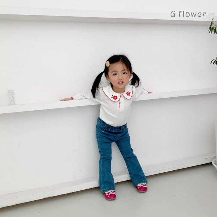 G Flower - Korean Children Fashion - #Kfashion4kids - Embrodiery Tee - 4