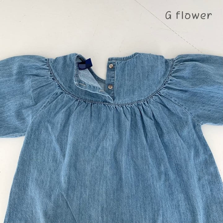 G Flower - Korean Children Fashion - #magicofchildhood - Denim One-piece - 8