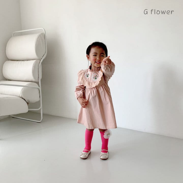 G Flower - Korean Children Fashion - #magicofchildhood - Flwoer One-piece - 7