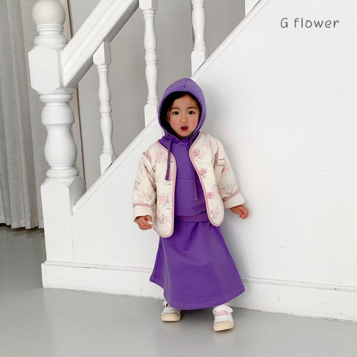 G Flower - Korean Children Fashion - #minifashionista - Hoody Two Piece Set - 11