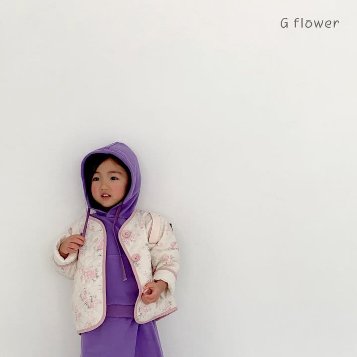 G Flower - Korean Children Fashion - #minifashionista - Flower Quilting Jacket - 10