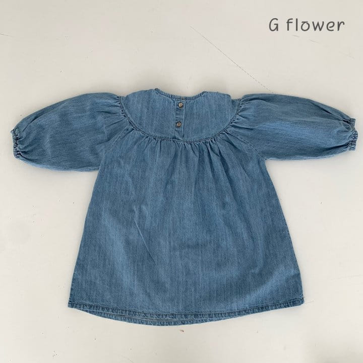 G Flower - Korean Children Fashion - #minifashionista - Denim One-piece - 9