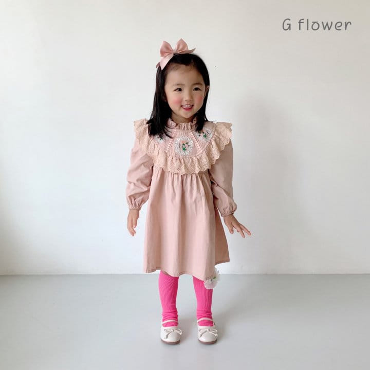 G Flower - Korean Children Fashion - #minifashionista - Flwoer One-piece - 8