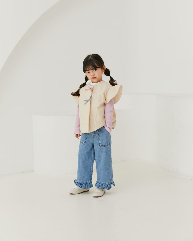 Ggomare - Korean Children Fashion - #kidsshorts - Billie Vest - 11