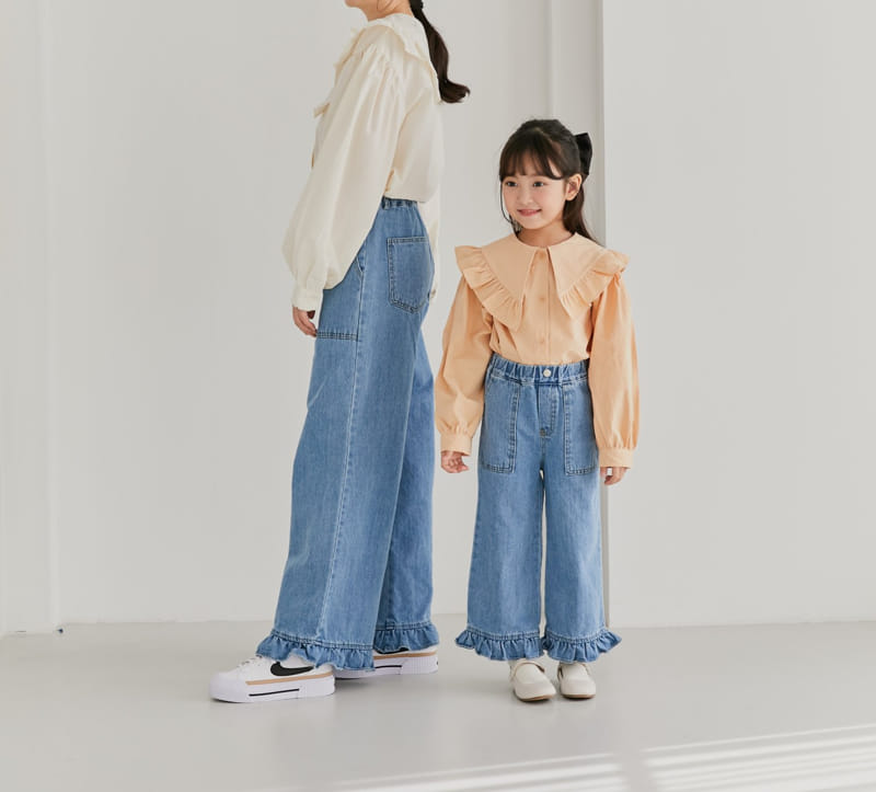 Ggomare - Korean Children Fashion - #todddlerfashion - May Blouse with Mom - 11