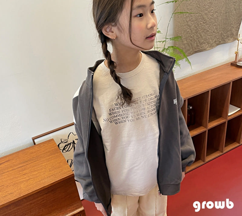 Grow B - Korean Children Fashion - #Kfashion4kids - Actor Tee - 7