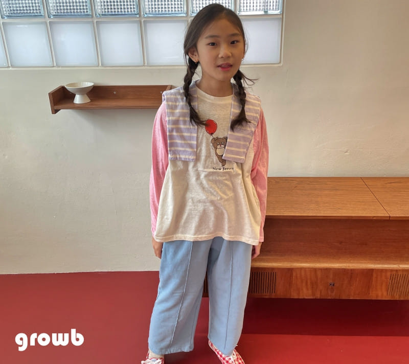 Grow B - Korean Children Fashion - #childofig - New Judge Tee - 5