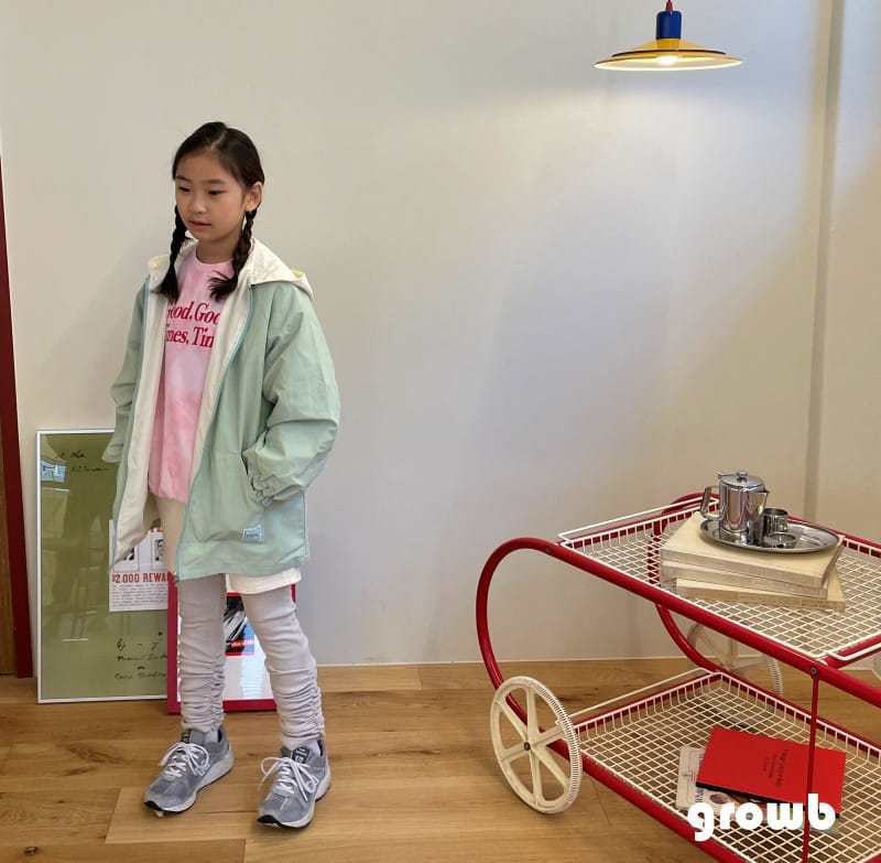 Grow B - Korean Children Fashion - #childofig - Little Color Hoody Jumper - 2