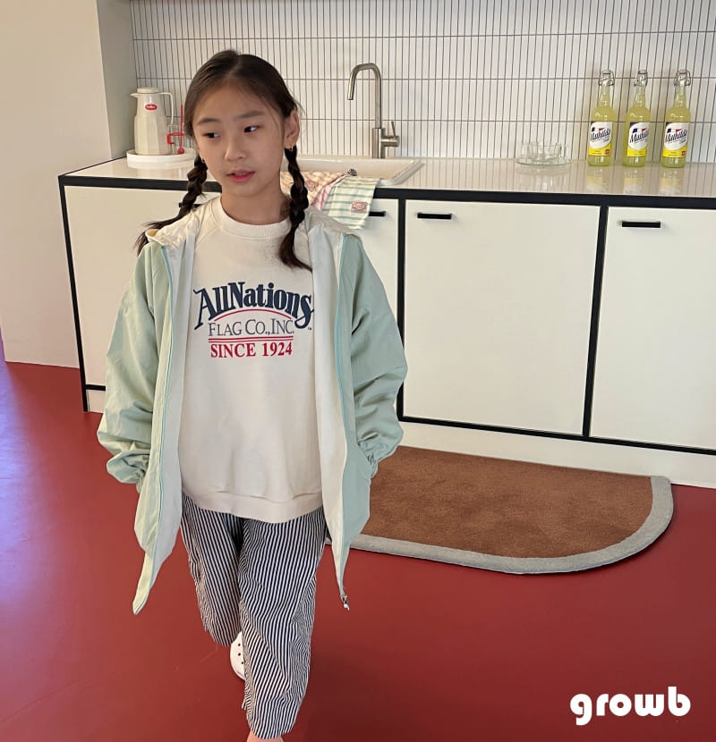 Grow B - Korean Children Fashion - #childofig - Brand Sweatshirt - 8